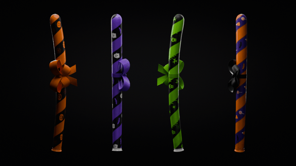 LF Curved Stick Halloween Pack