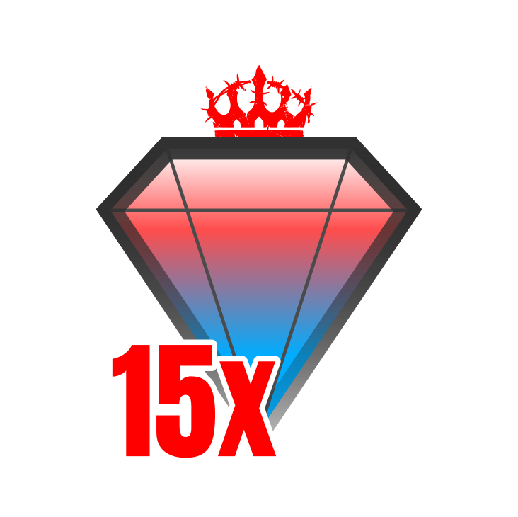 15x DIAMANTES VIP