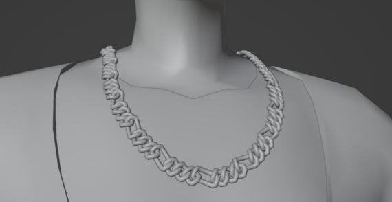 Low Poly Figaro Chain 