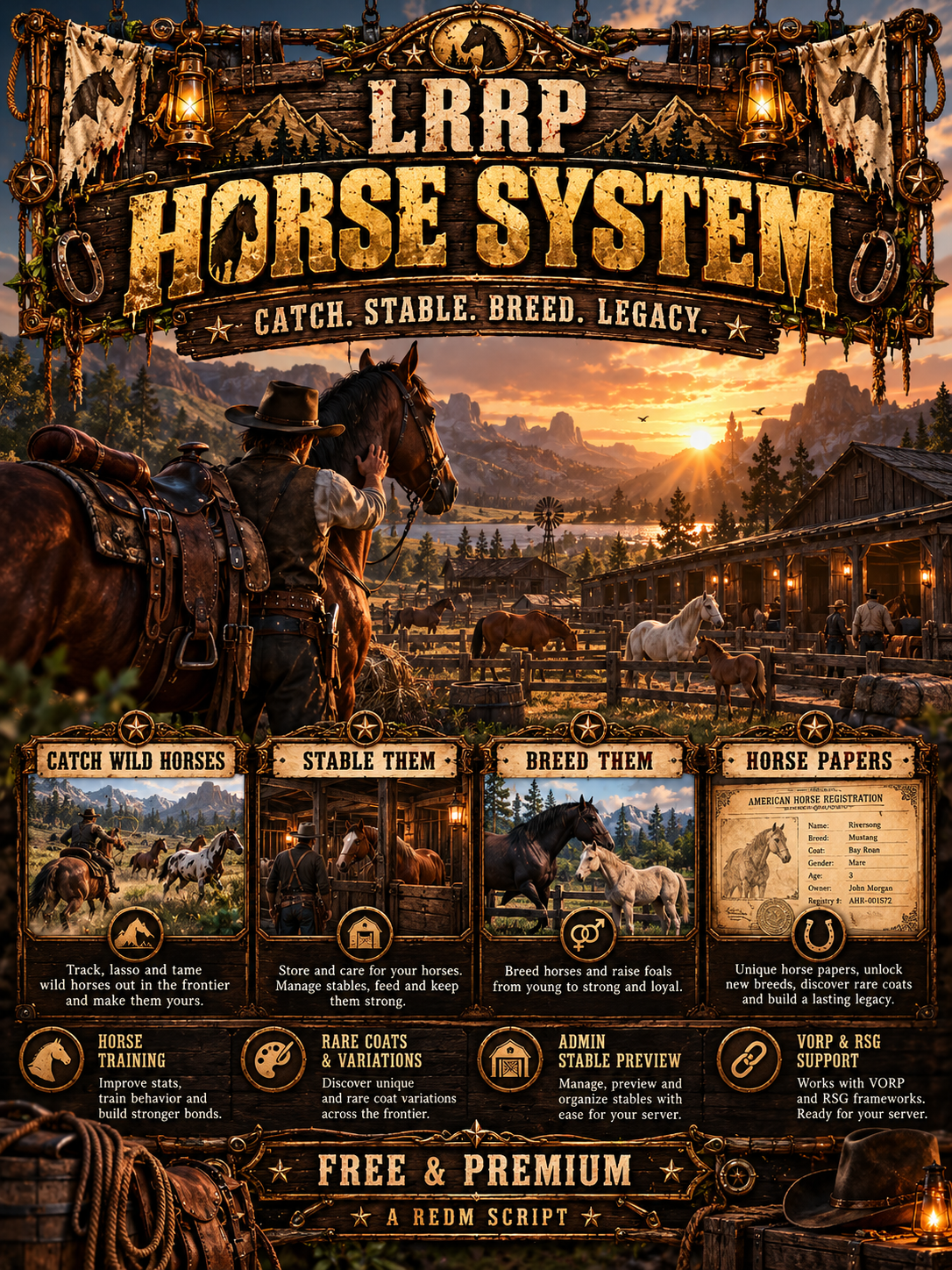 Free Horse System