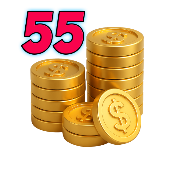 55 Coins
