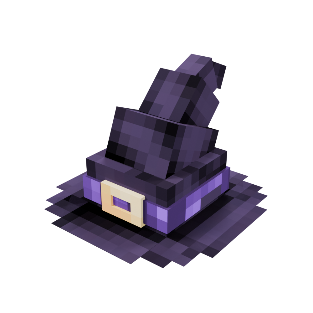 Witch's Hat — cosmetic Cat Hats! item on the NovaVoid Cat Civilization Minecraft server