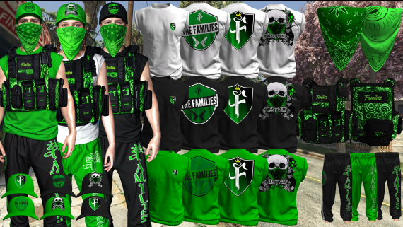 Families Street Wear (Male+Female)