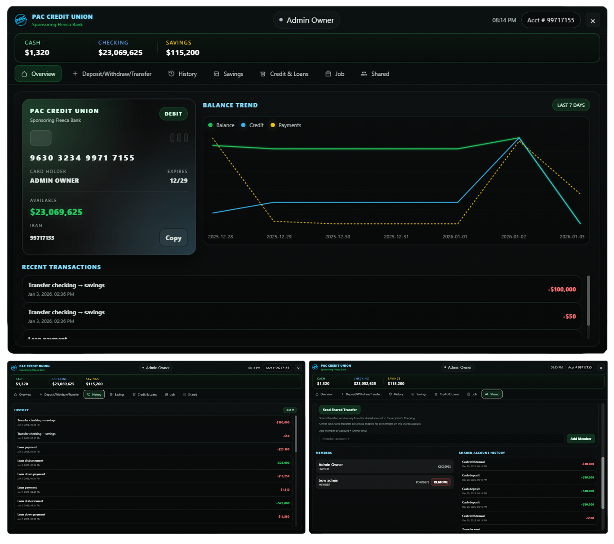 PAC ADVANCED BANKING