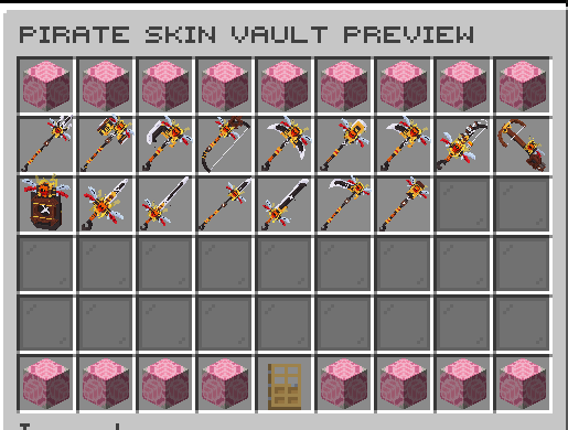 ~~ 32x Pirate Skin Vaults ~~