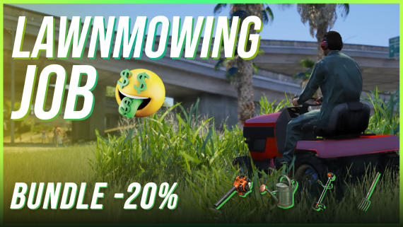Lawnmowing Job 2.0 + Addon