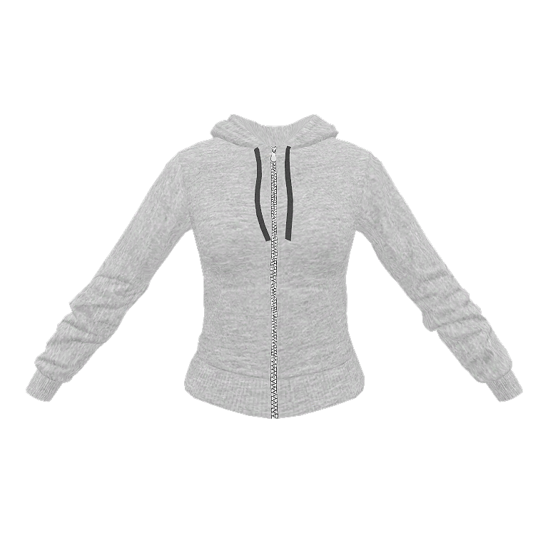 Hoodie - Zipped (F)