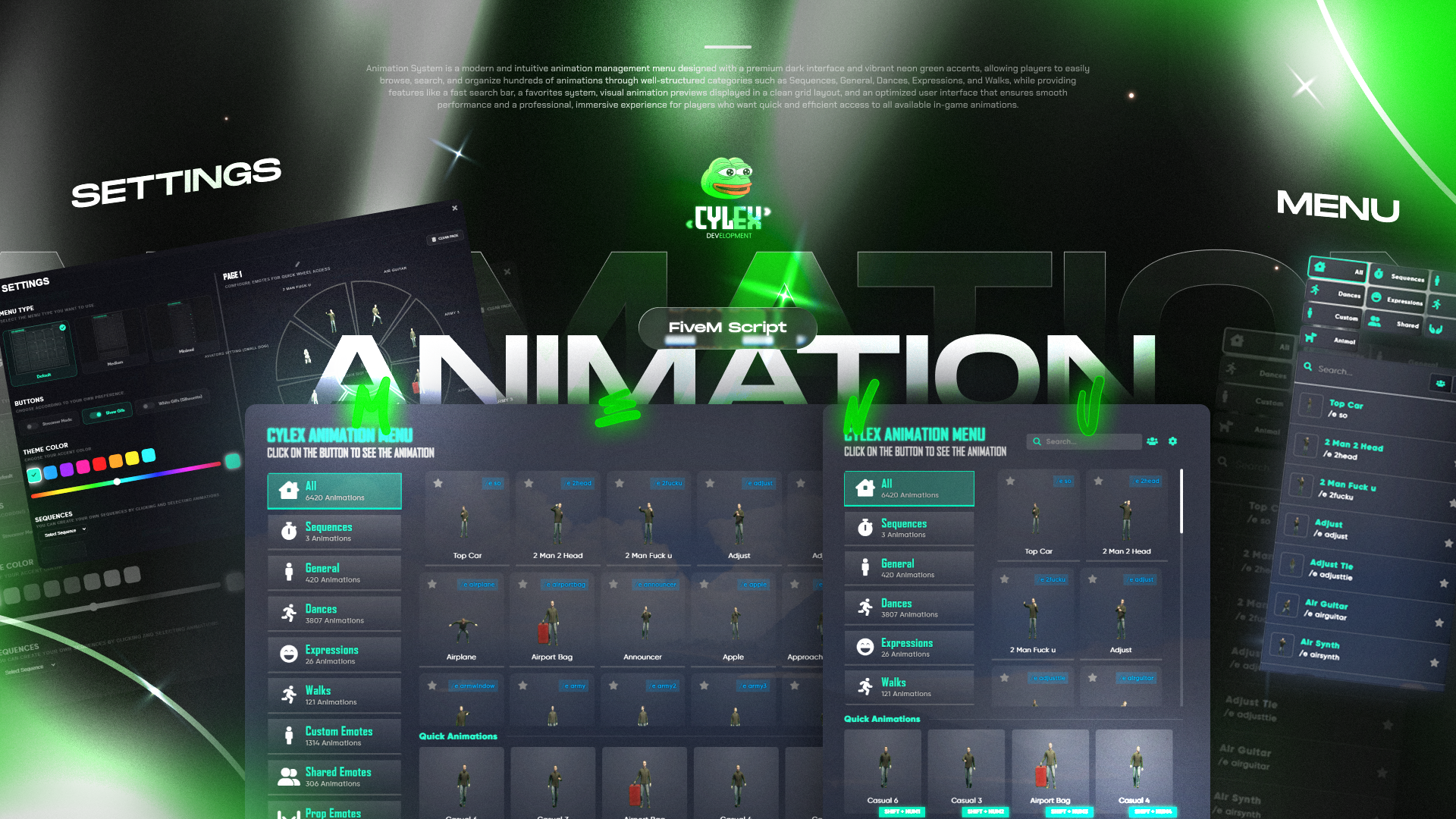 Cylex Animation Menu v2 | Escrow