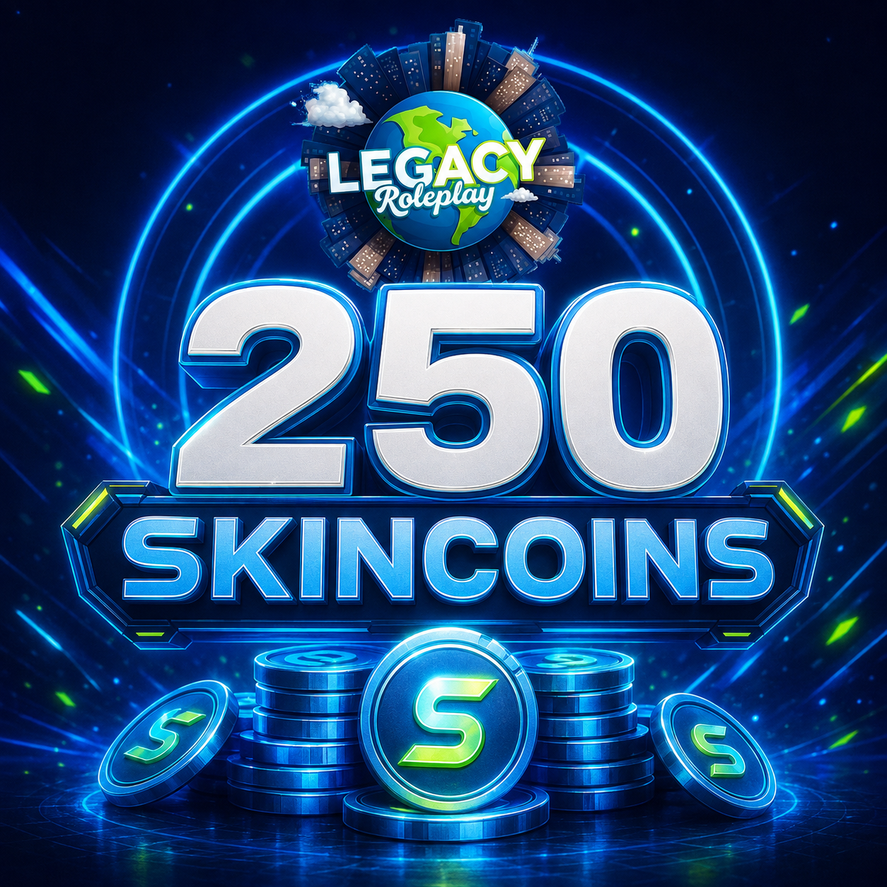 250 Skincoins