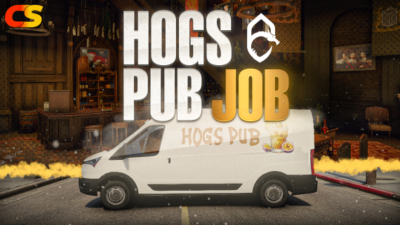 [HOGS PUB JOB] QBCORE QBOX ESX { SCRIPT}