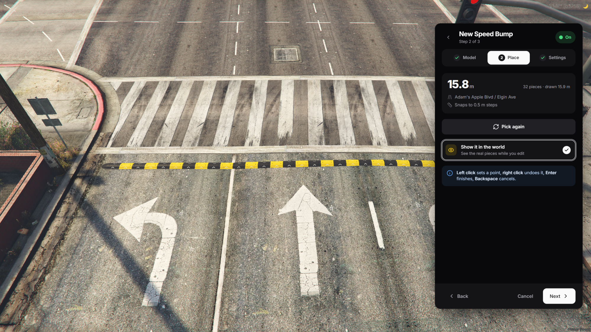 [Speed Bump Creator] ESX QBCore {OPEN}