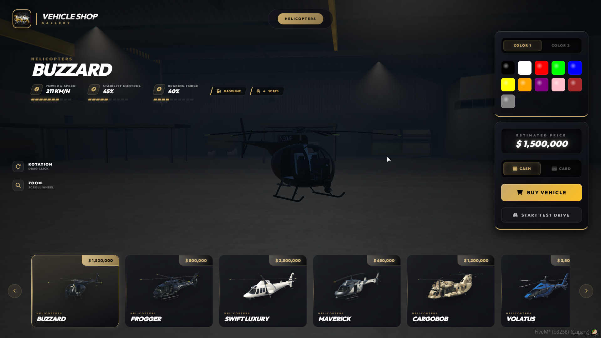 GGWPx Vehicle Shop (Escrow)