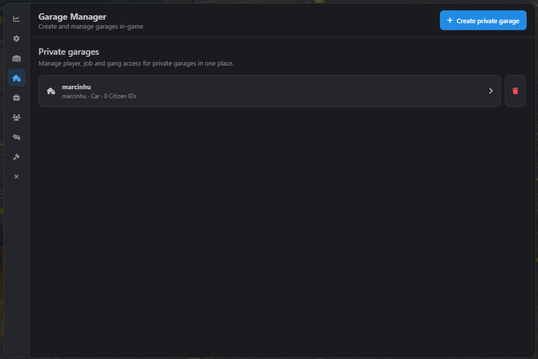 GARAGES CREATOR