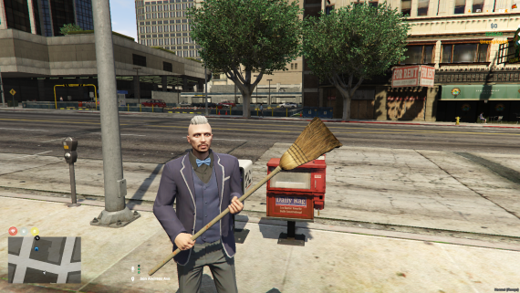 Straw Broom