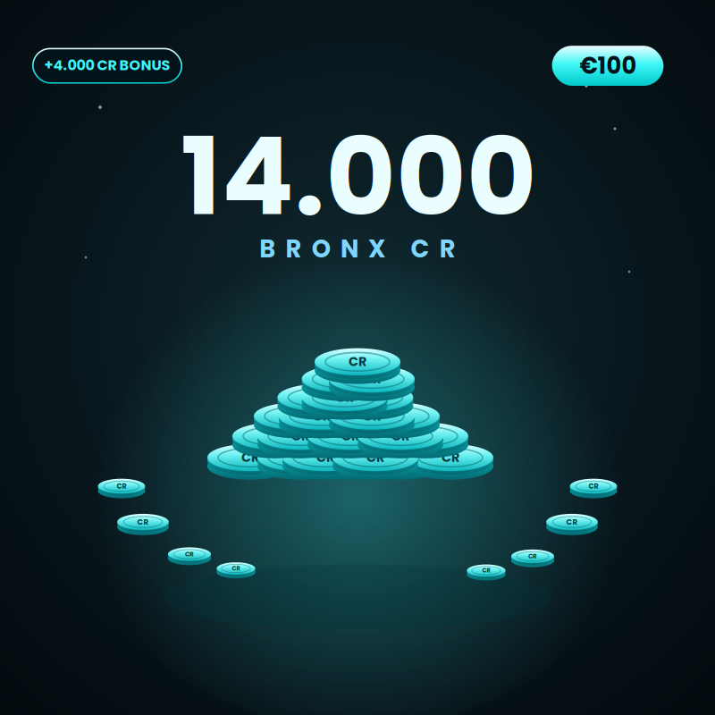 14.000 Bronx CR + 4000 Bonus