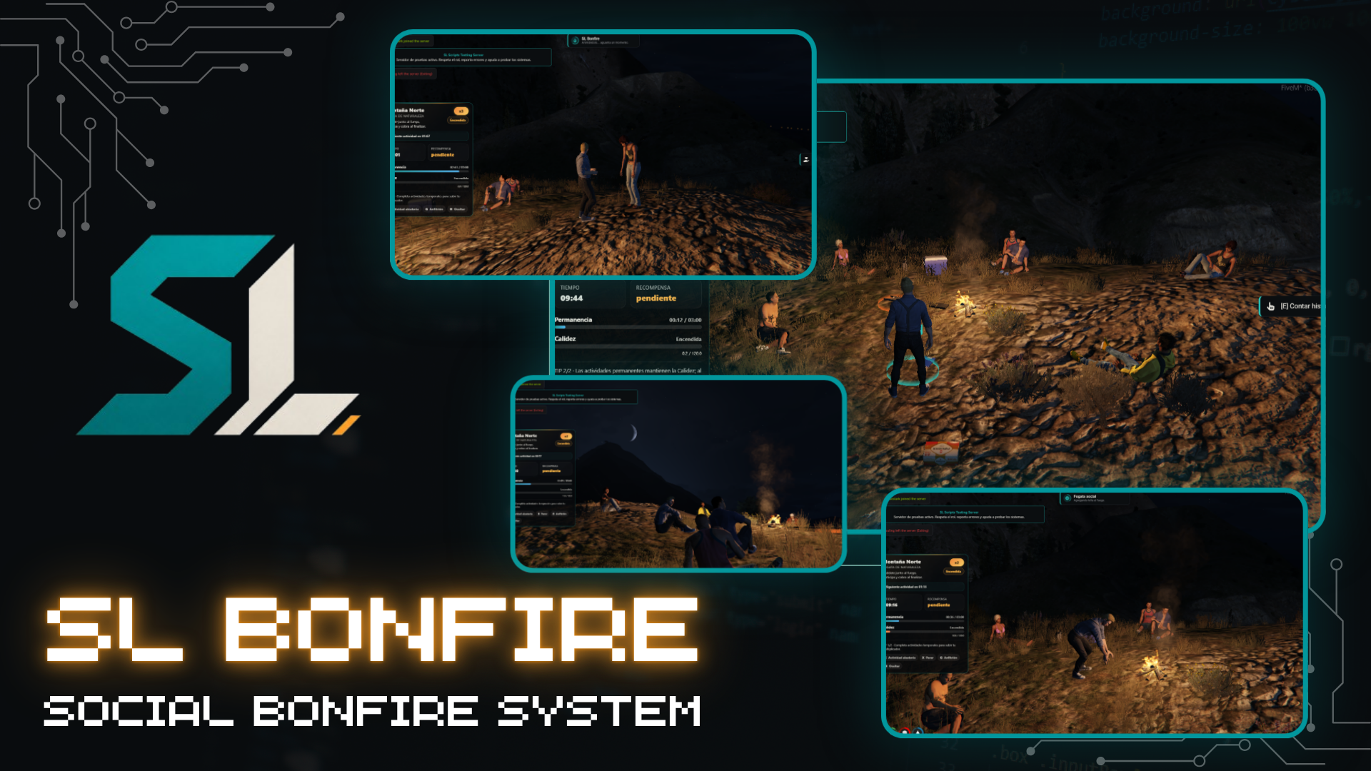 BON-60 | SL Bonfire — Social Bonfire System