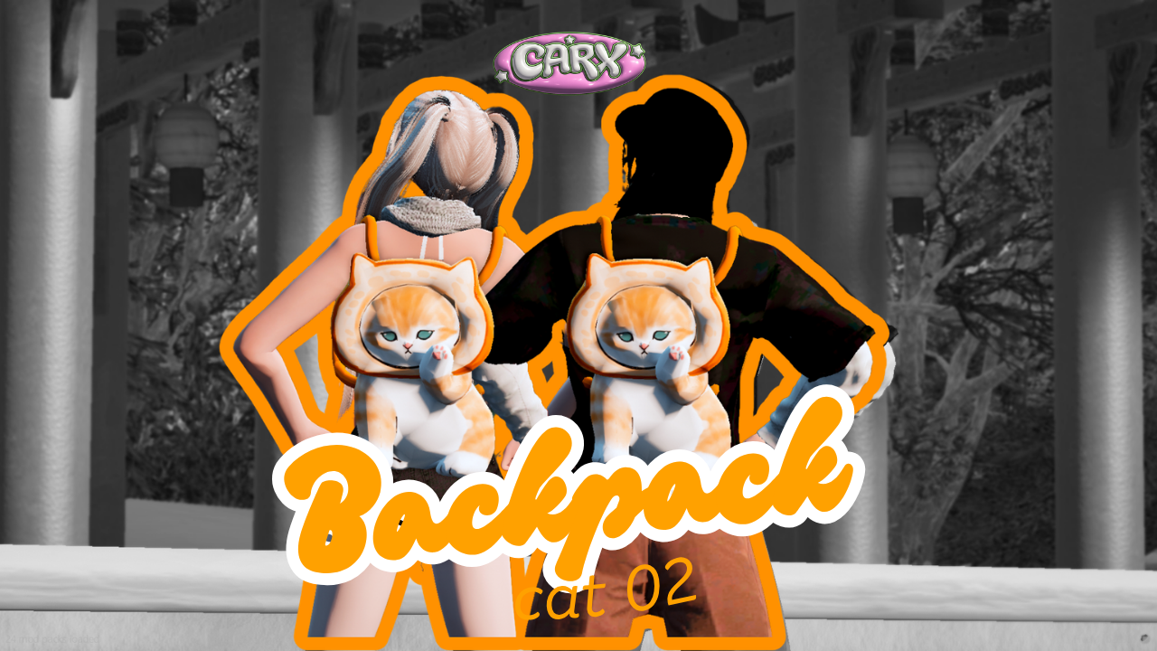 🐱 CAT BACKPACK PACK 2 [2.0]🐱