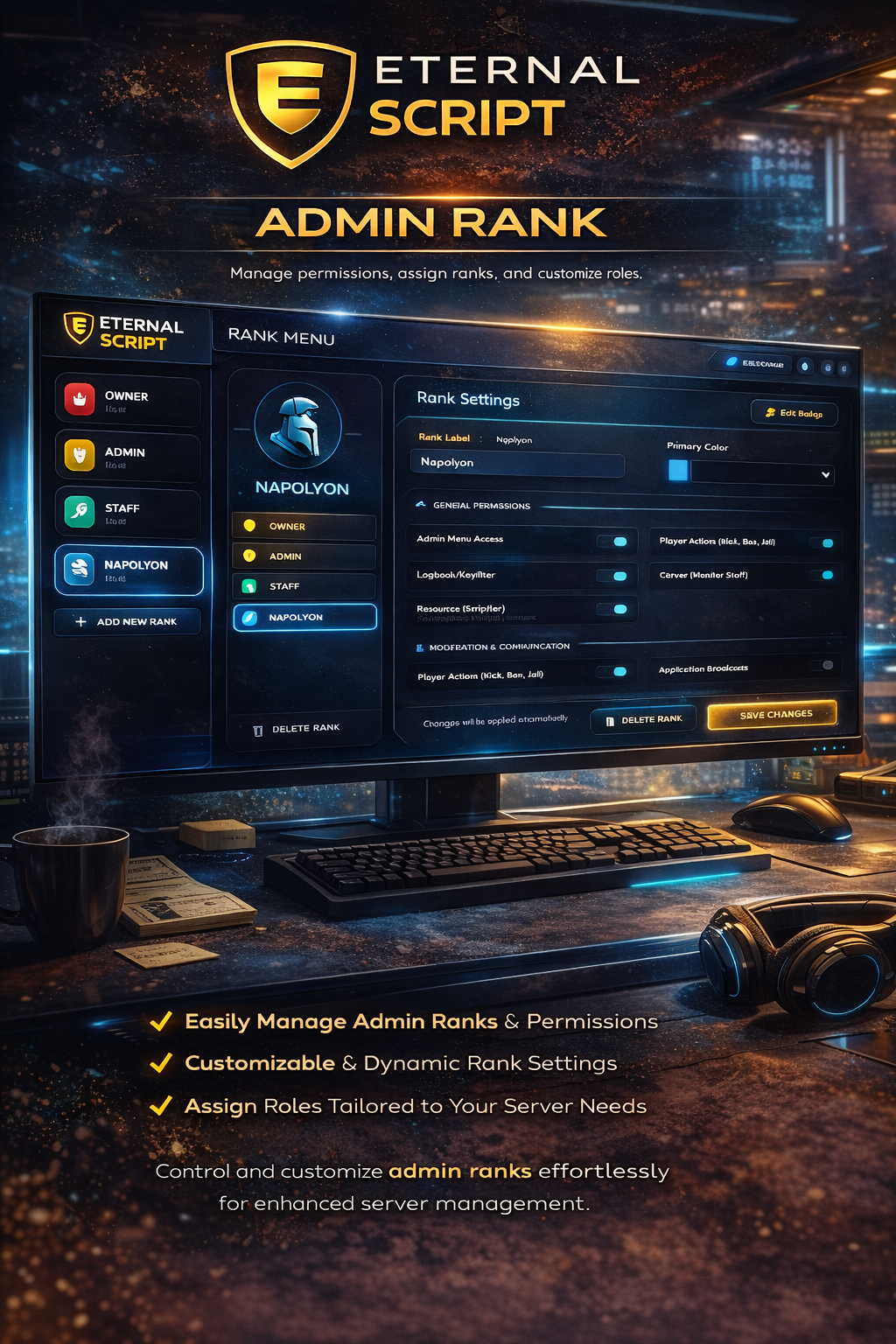 Eternal Admin Panel Deta Version 2.0