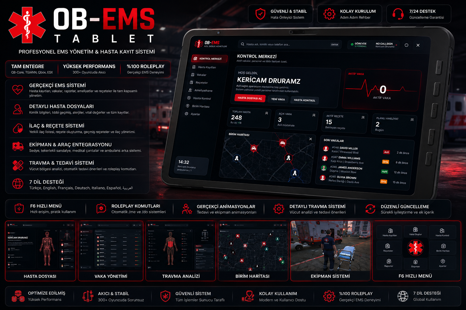 OB-EMS | Advanced Medical Management System | Escrow