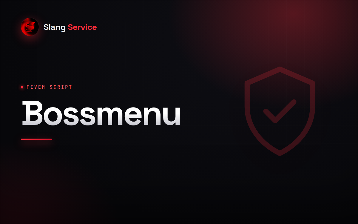 Bossmenu