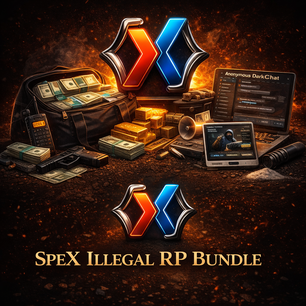 SpeX Illegal RP Bundle – Complete Criminal Network Pack