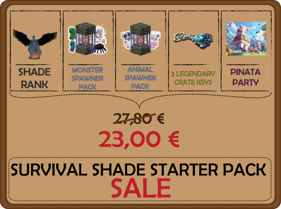 Survival Shade Starter Pack