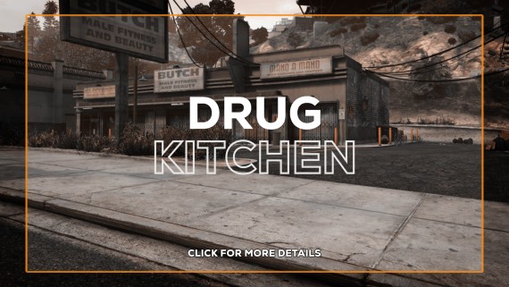 Drug Kitchen (Meth or Weed) | Forge Studios | FiveM Map | Tebex
