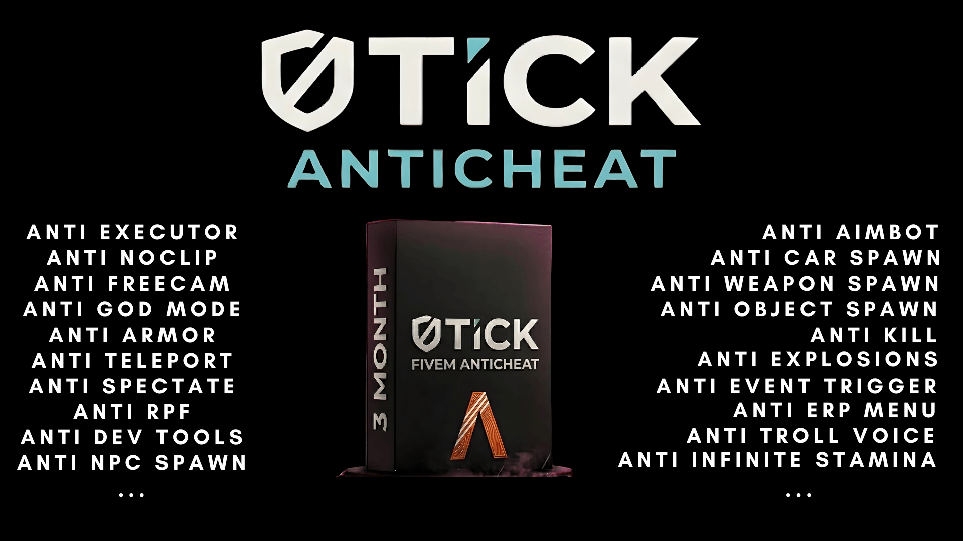 0TICK ANTICHEAT | 3 MONTH