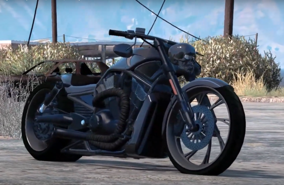 V-ROD Style "Widow"