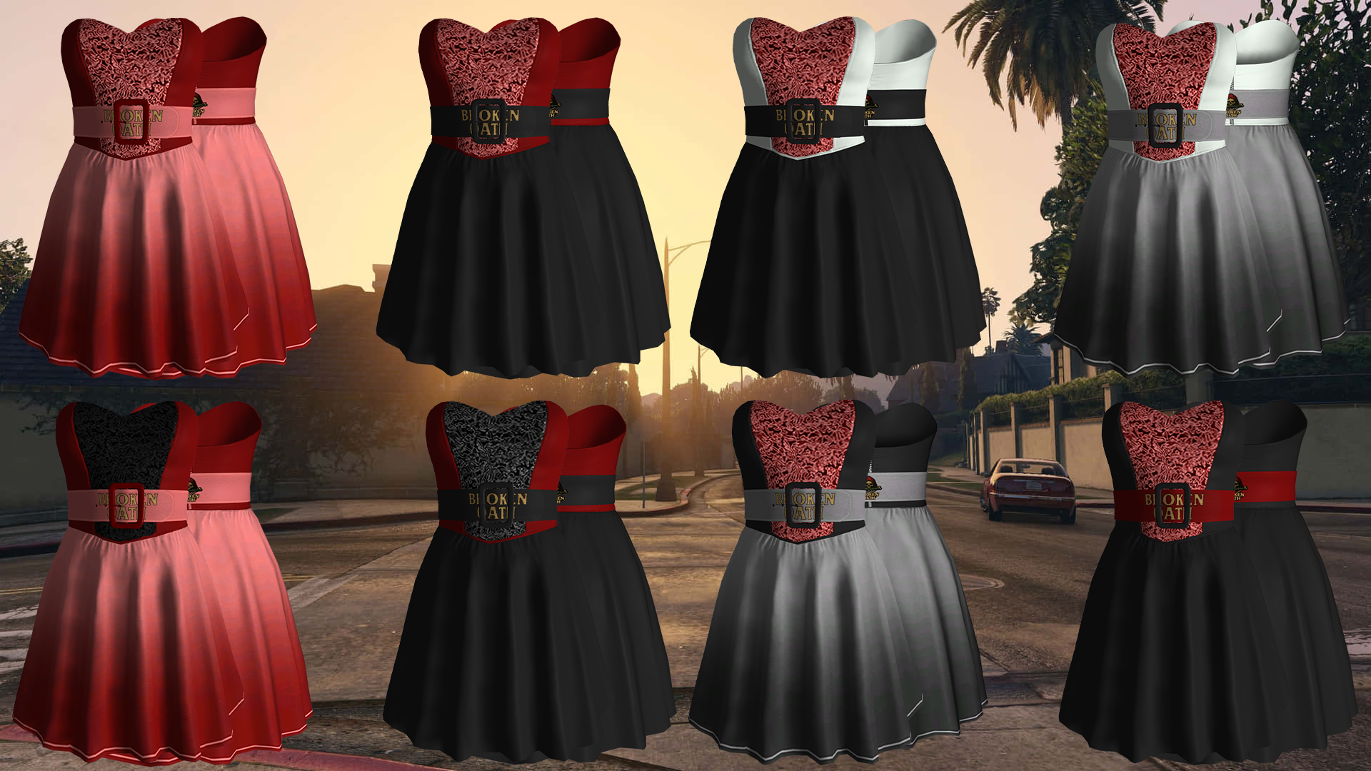 Broken Oath Dresses v2 [Female Only]