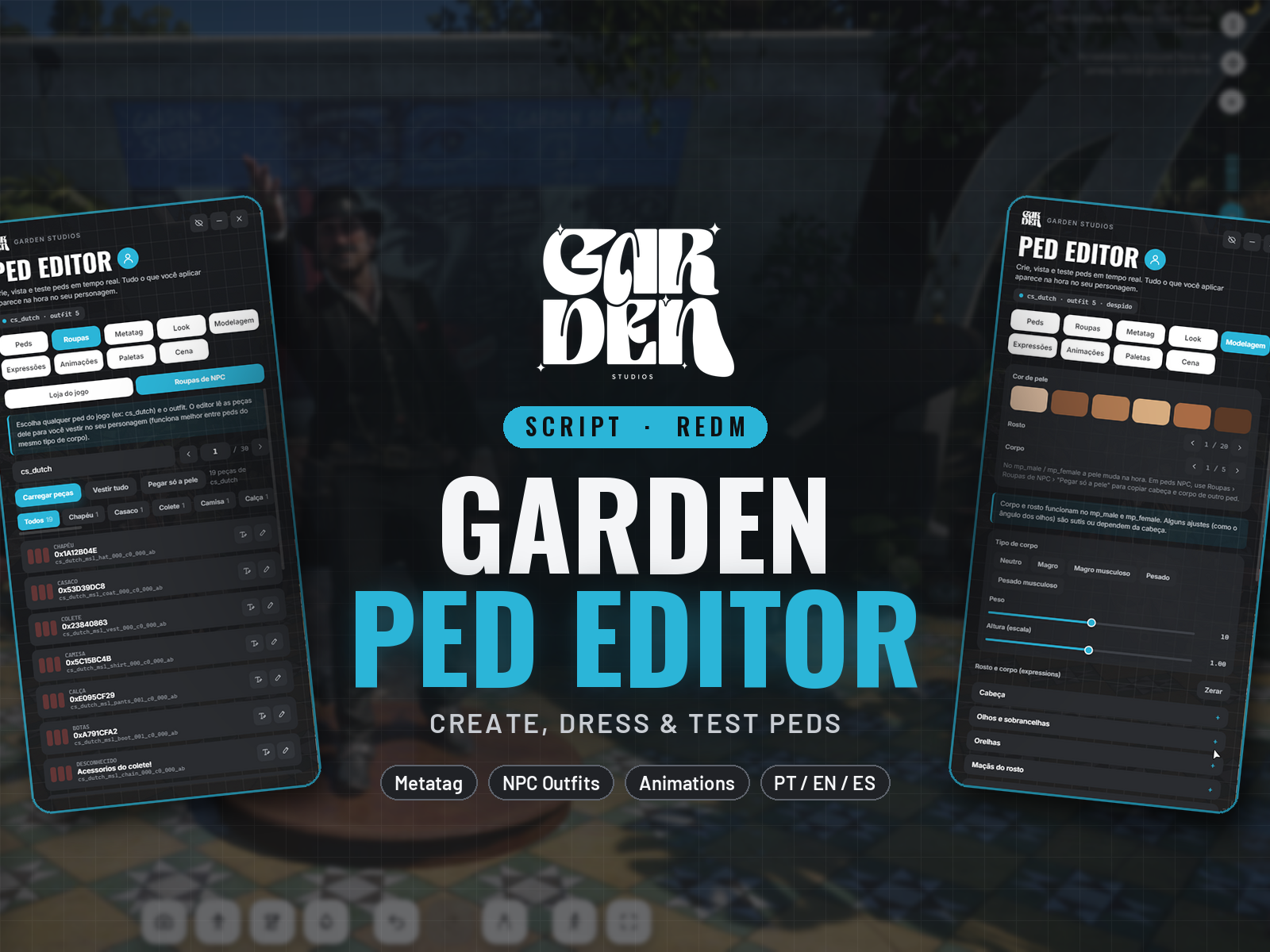 [ Garden Ped Editor ]