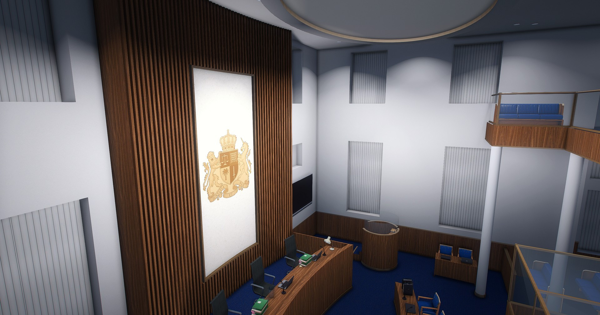 NO BS Los Santos Crown Court | UK Courthouse MLO with Custody Suite & County Court — image 3