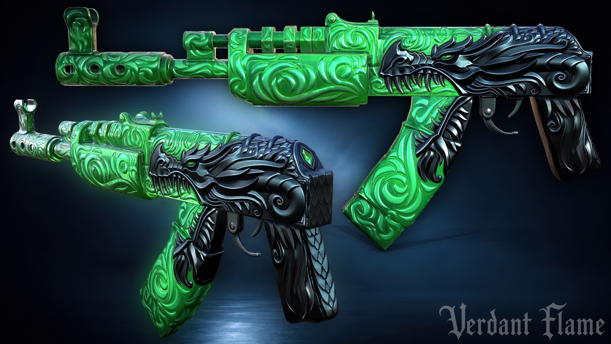 AK-47 — Verdant Flame