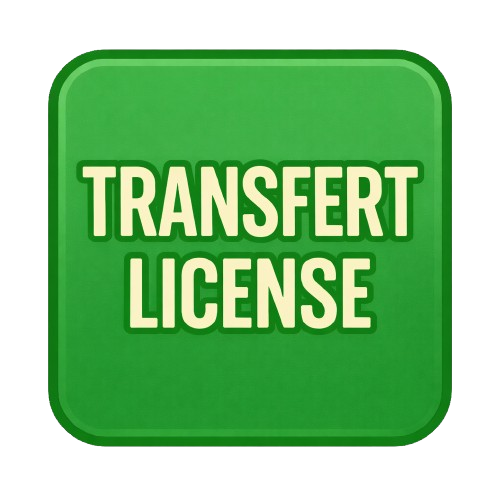 TRANSFERT LICENSE