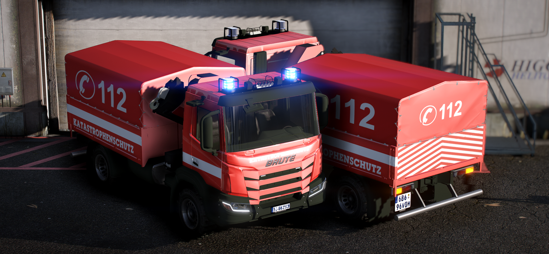 Tutu LKW KatS mit Planenaufbau