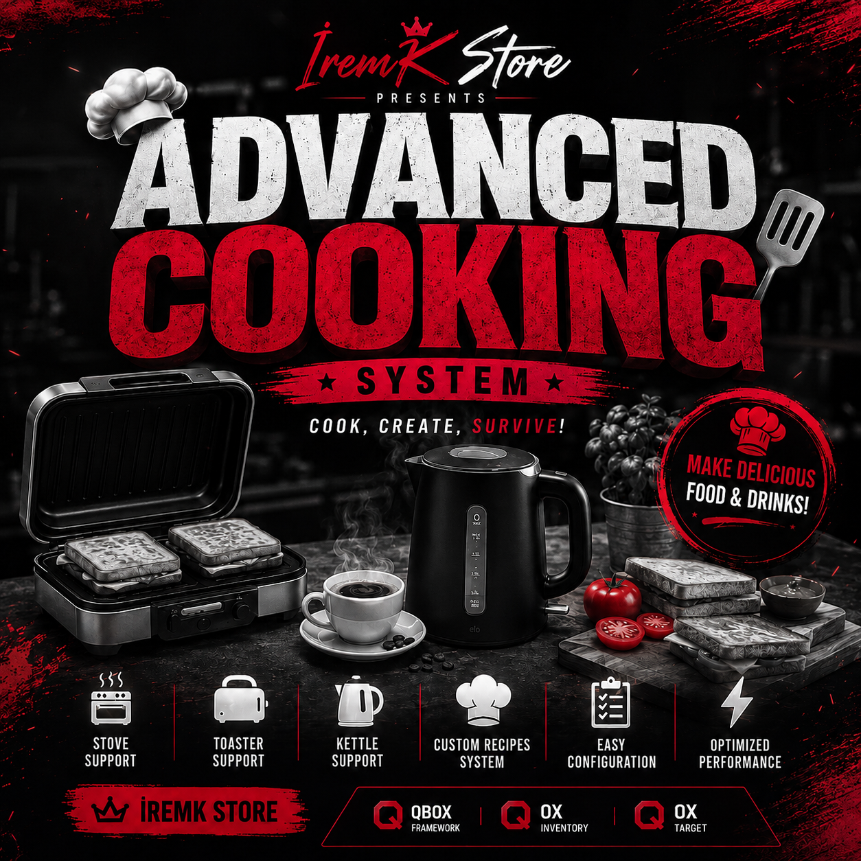 İremK Store  - Cooking Script