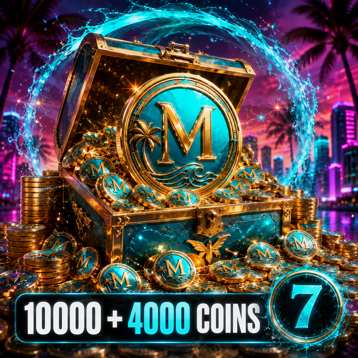 10000 + 4000 Coins