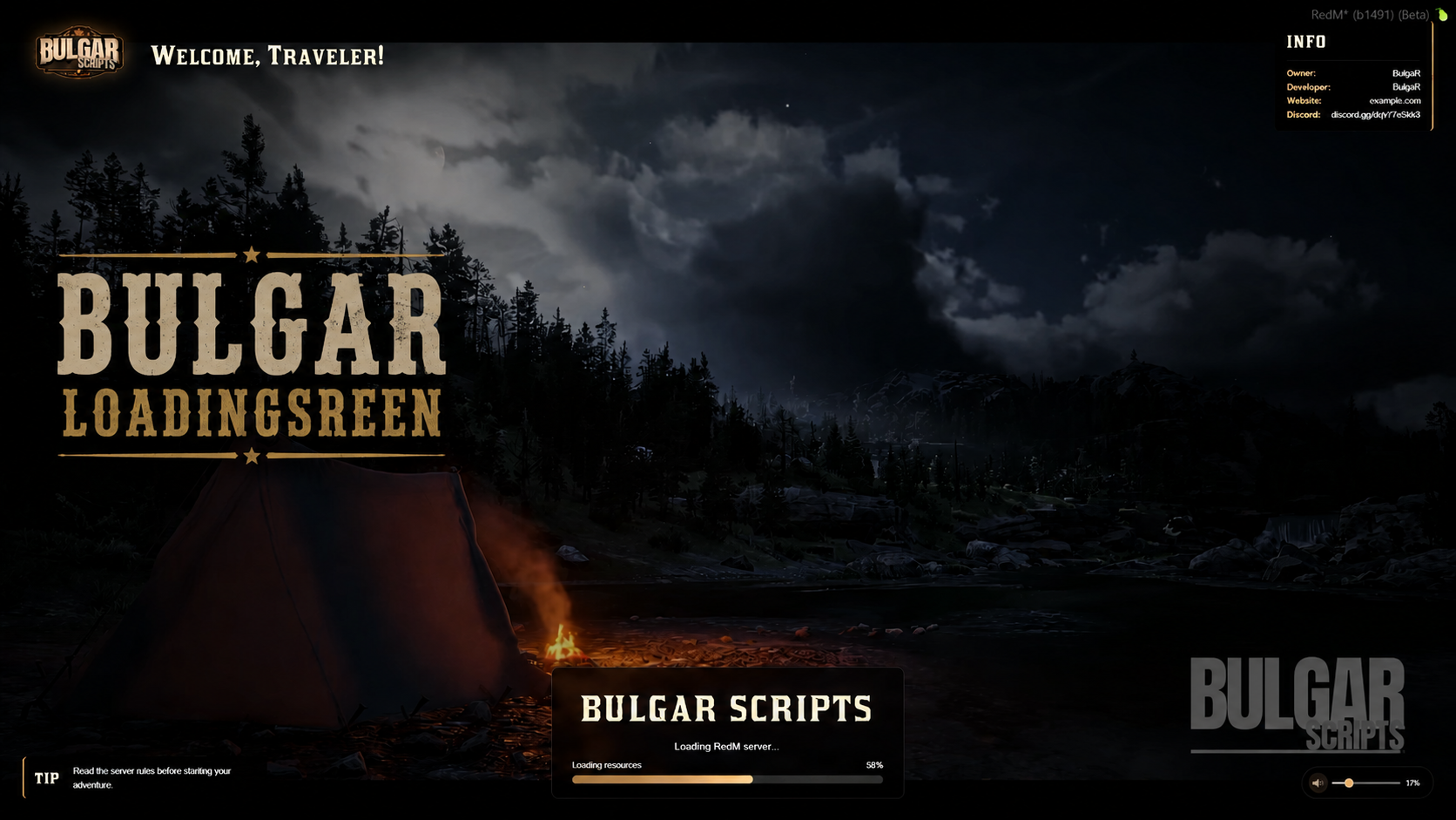BulgaR Advanced Loading Screen [Standalone]