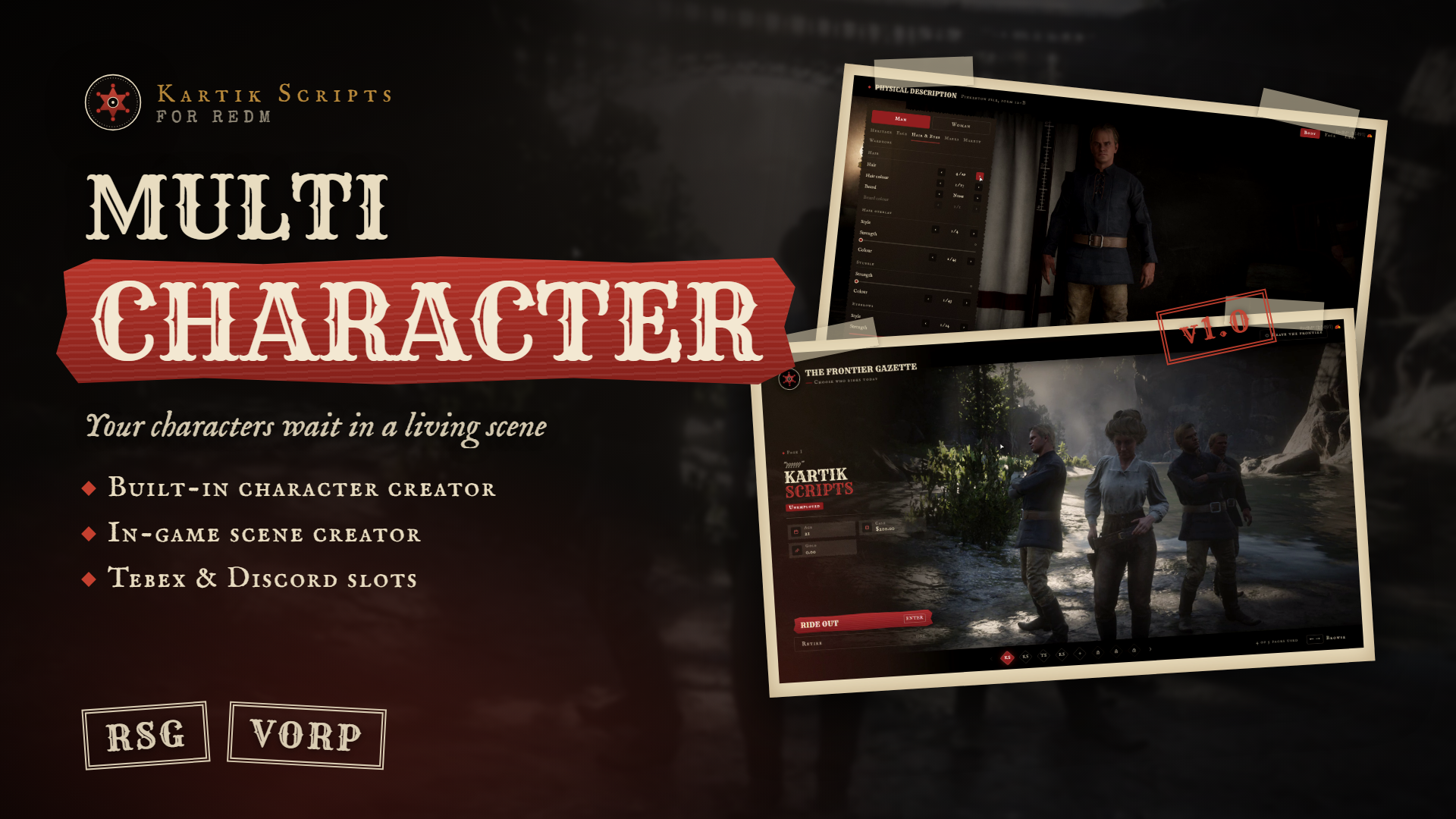 RedM | Multicharacter