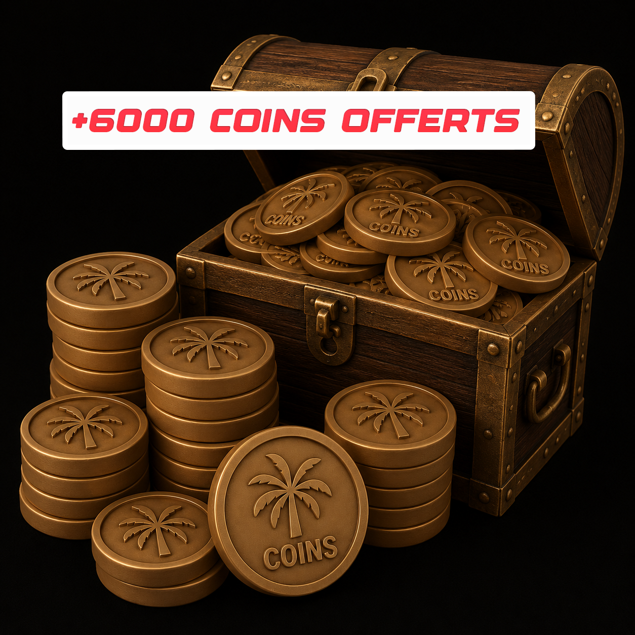 20000 Coins (+ 6000 Coins offerts)