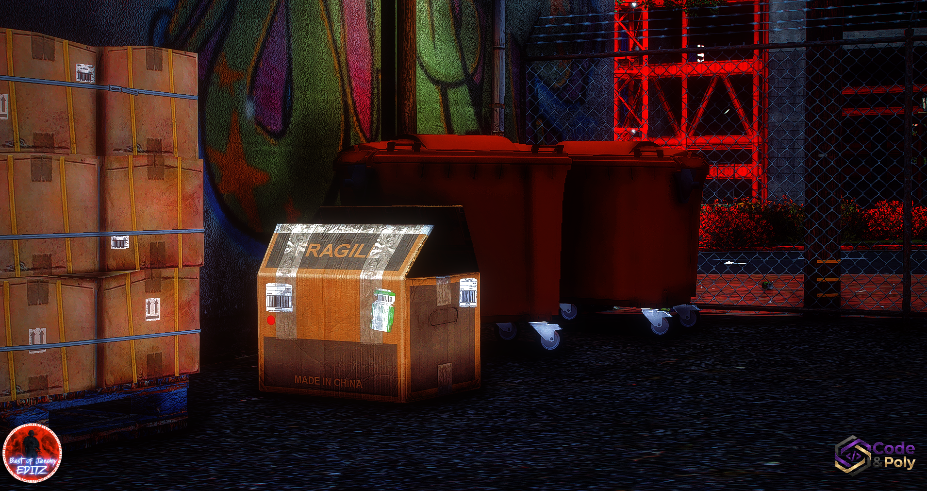 Code & Poly Replace Props
