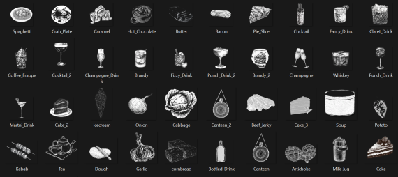 Food and Drink Icons Pack