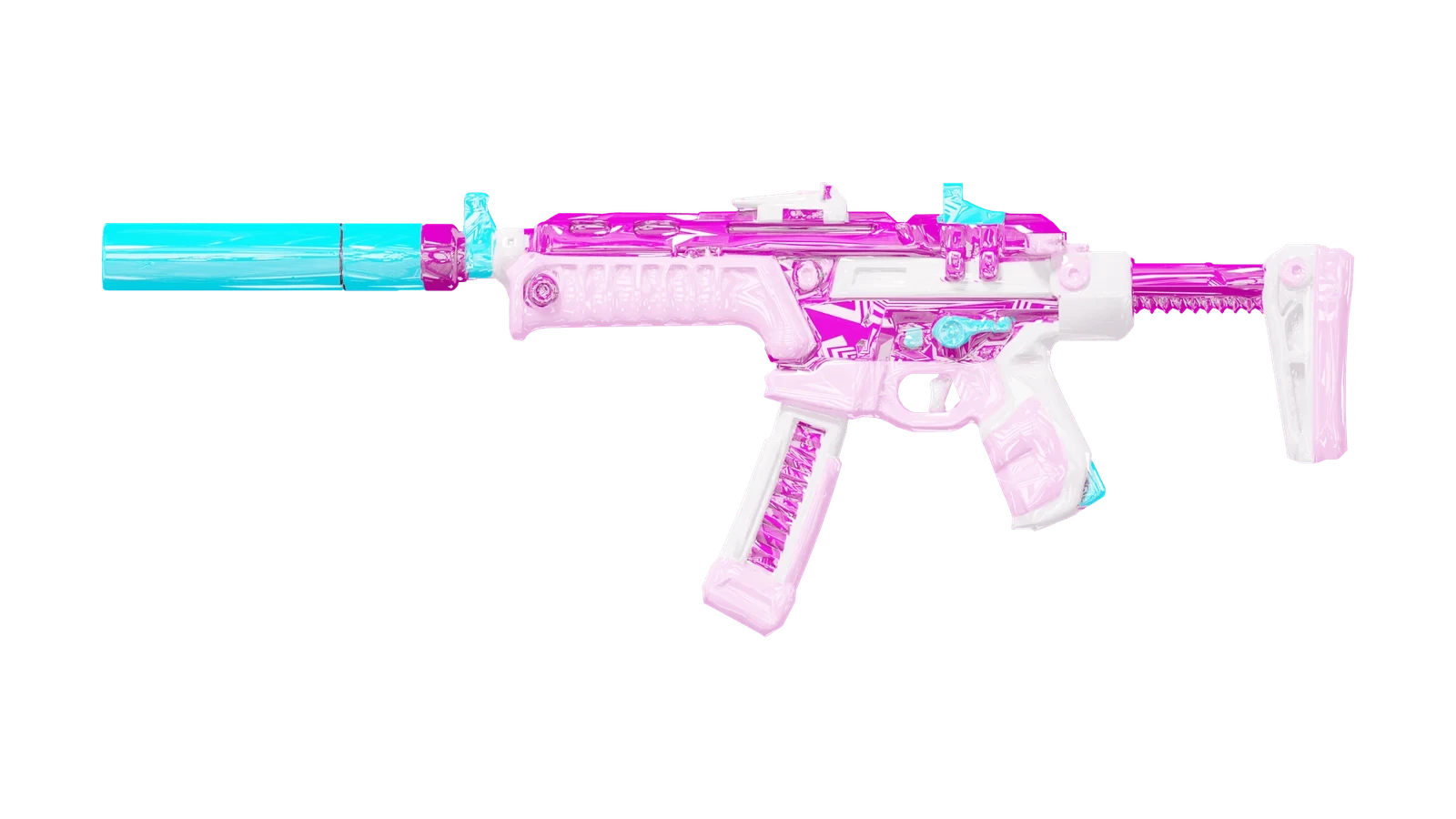SPECTRE SMG - PINK & CYAN