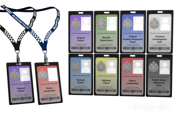Police Lanyards - Melbourne