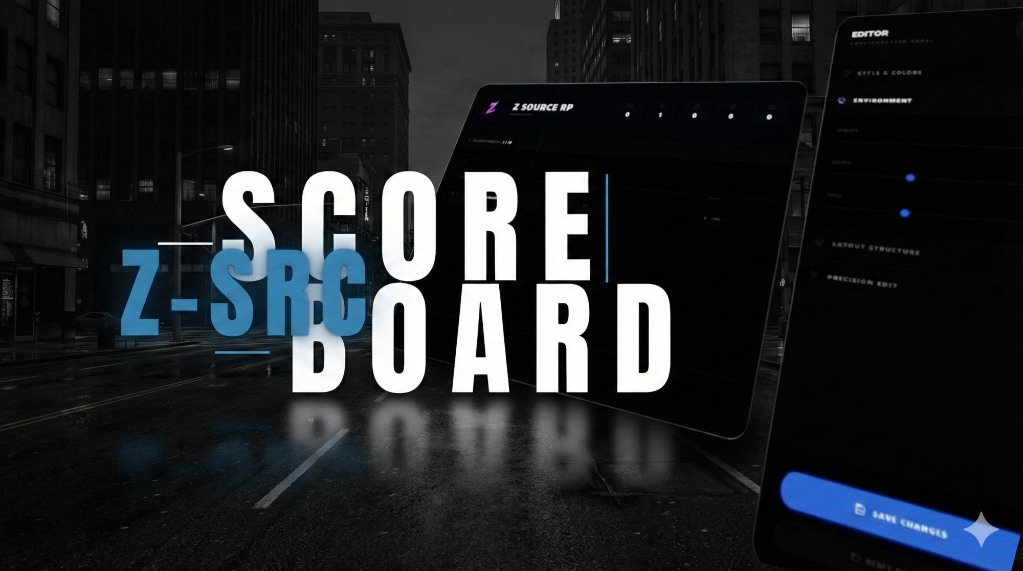 Z - Score Board + Editor