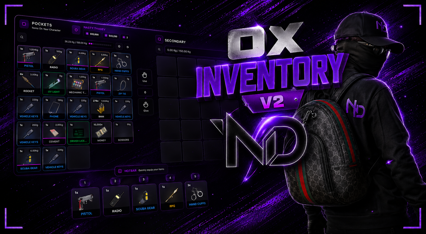 OX Inventory Redesign  V2