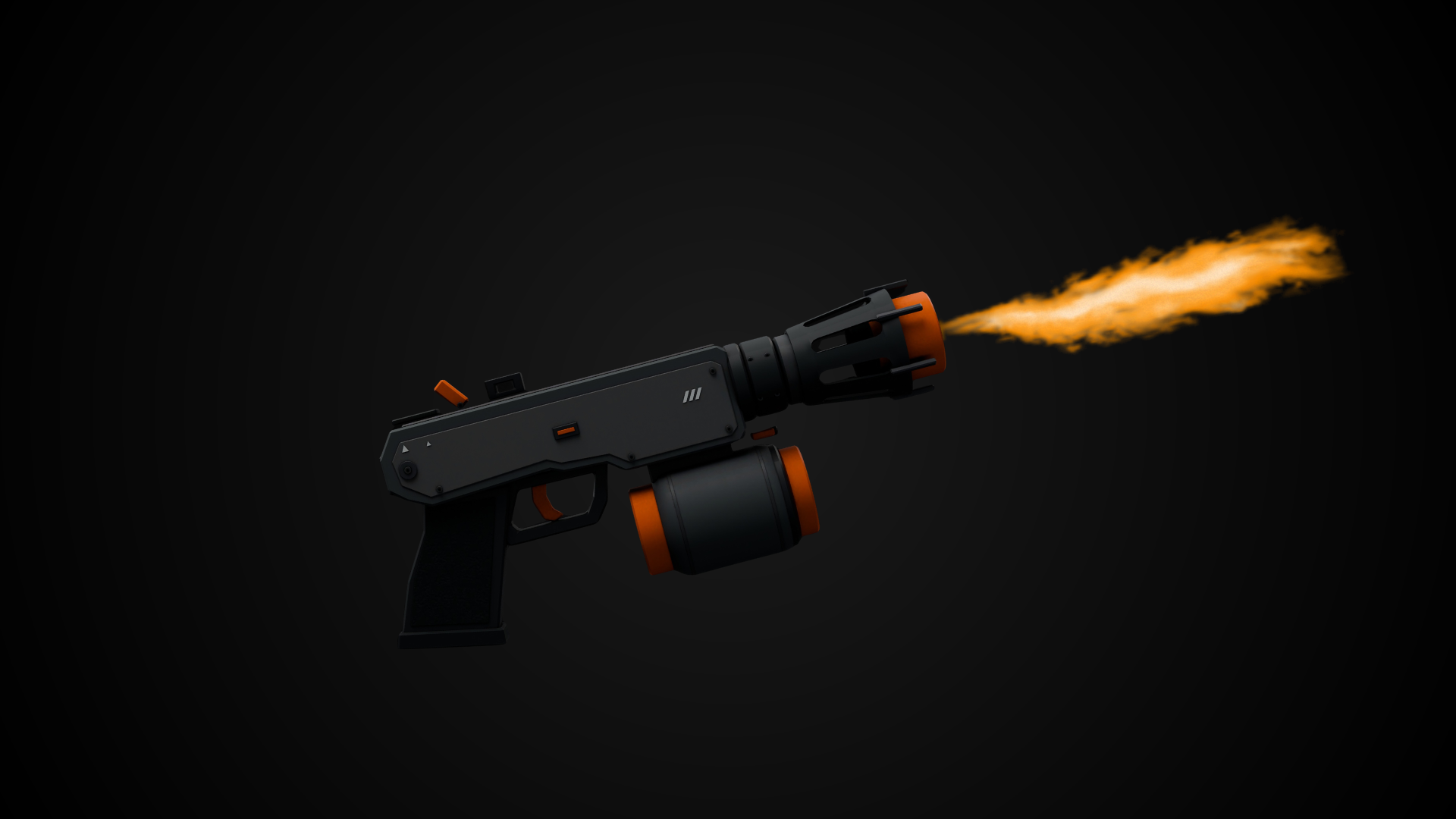 Compact Flamethrower