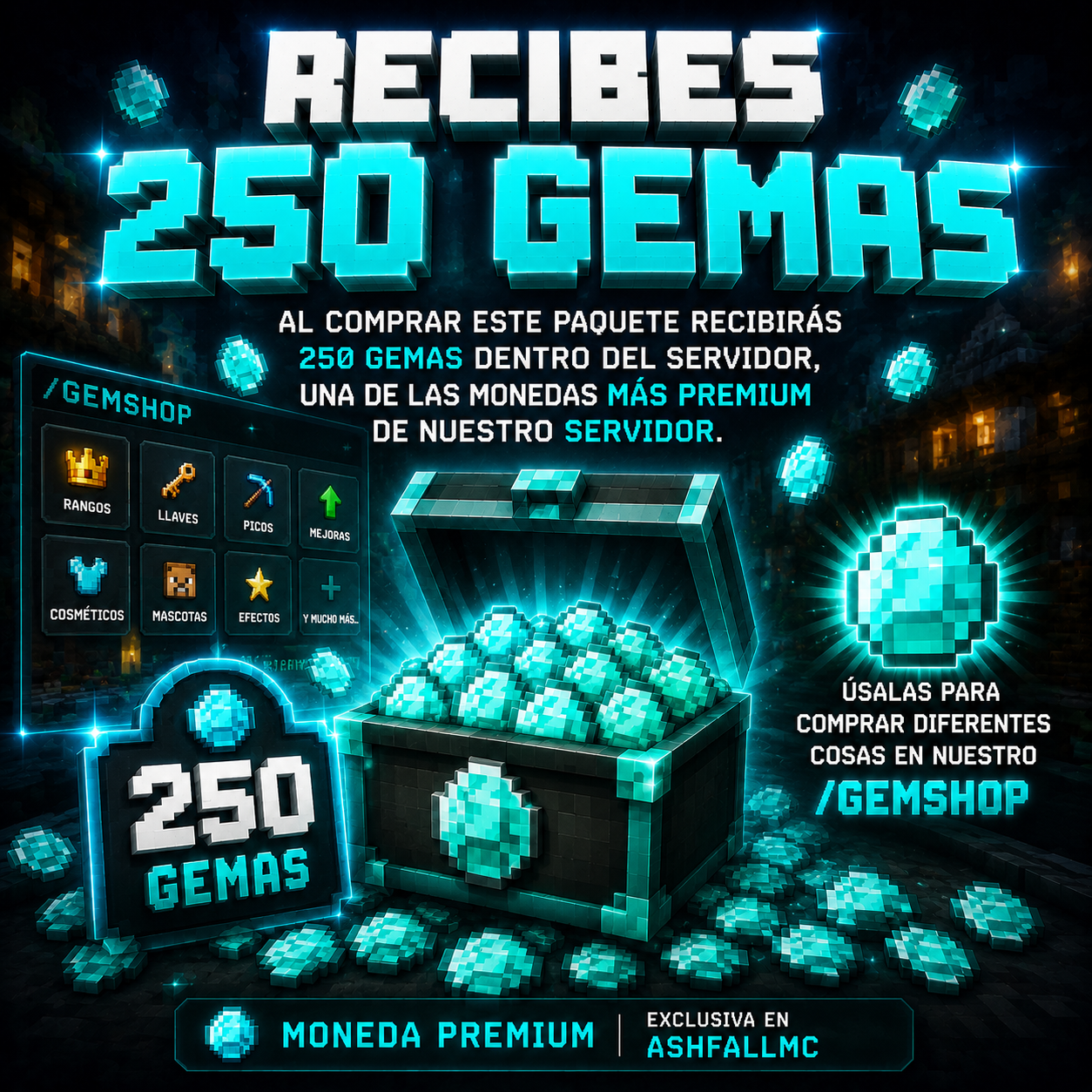 250 GEMAS