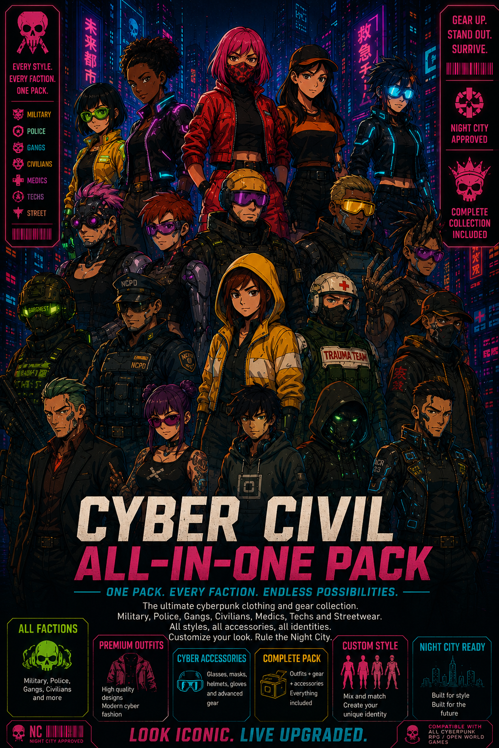 🔥 Cyber Cloth All-in-One Pack (V2) 🔥
