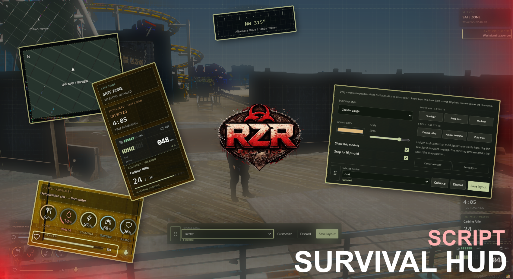 Survival Hud